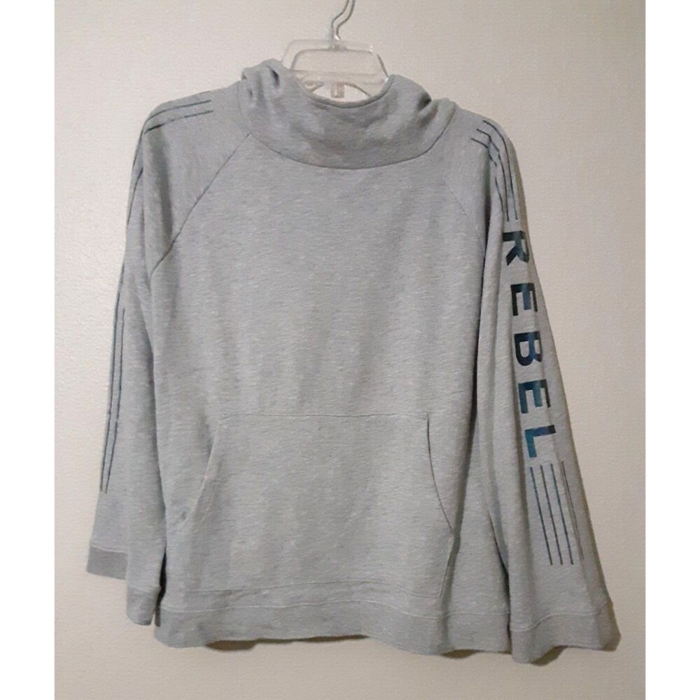 Gap Star Wars Rebel Logo With Blue Stripes Gray Hoodie Size L